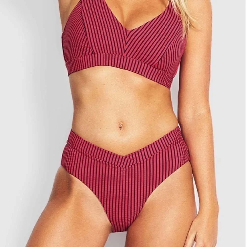 SEAFOLLY GoOverboard Retro “V “Front Bikini Bottom - Picture 3 of 9